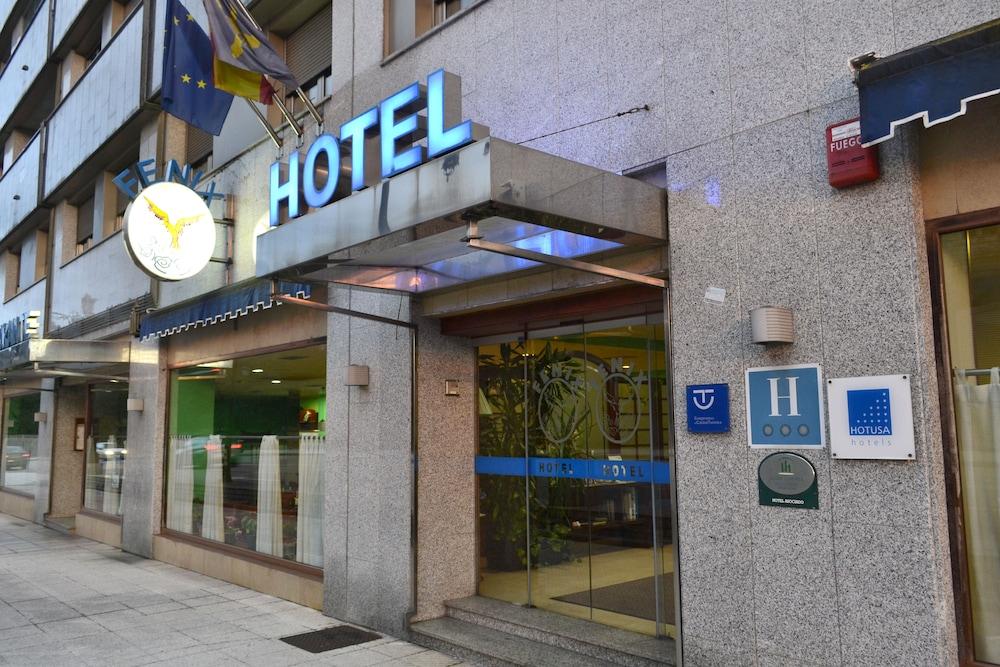 Hotel Alda Estacion Oviedo Bagian luar foto